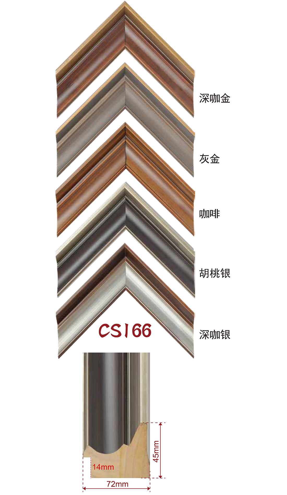 手擦色、包覆、白木线条