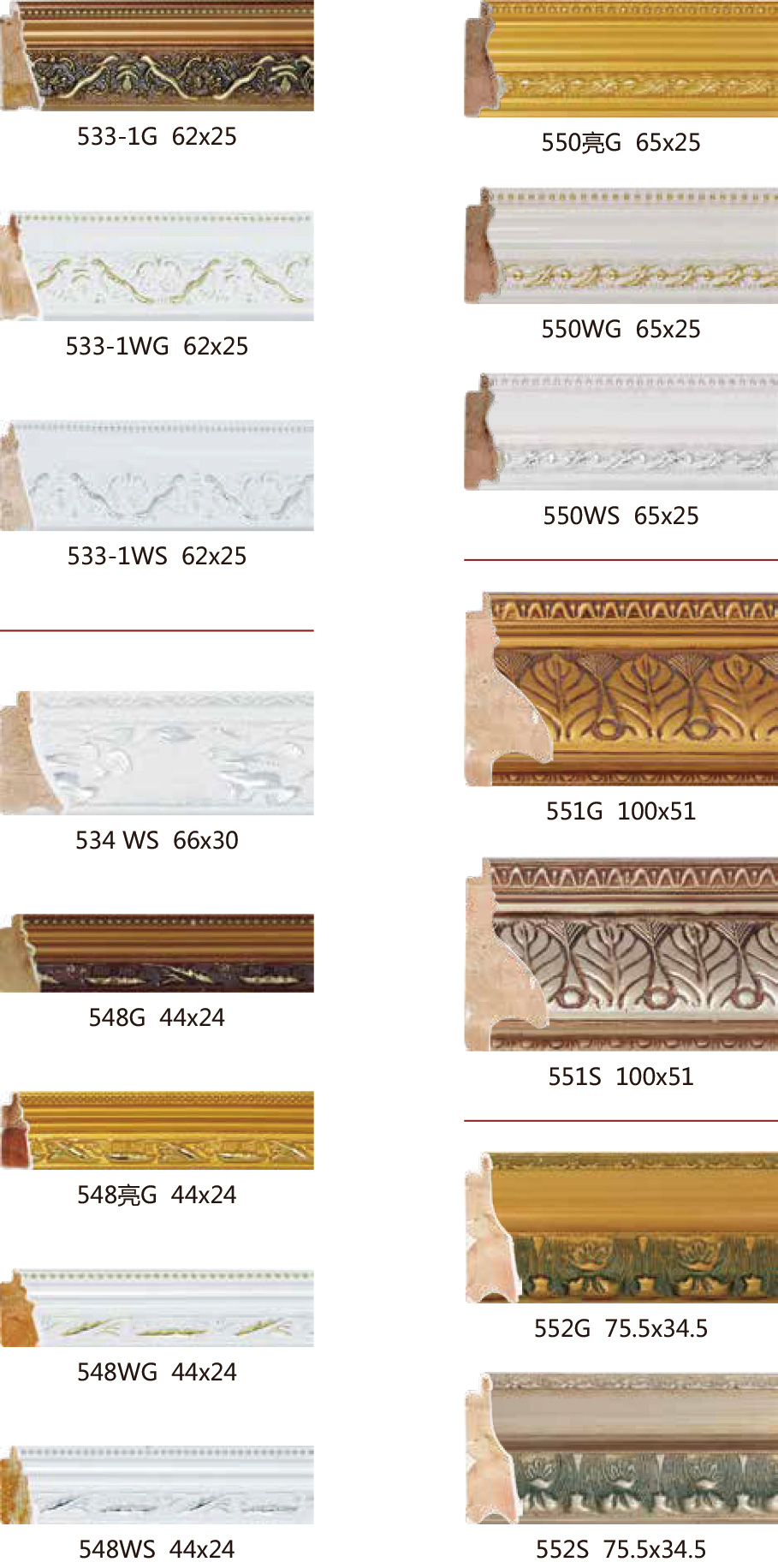 Gypsum line