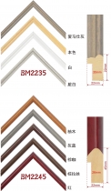 Hand rubbing color, wrapping, white wood lines