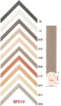 Hand rubbing color, wrapping, white wood lines