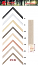 Hand rubbing color, wrapping, white wood lines